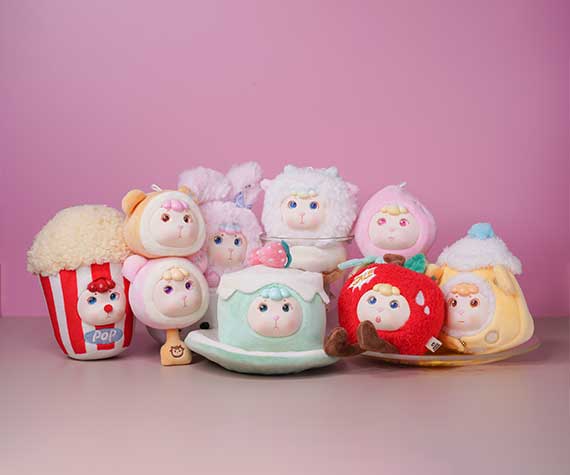 Friend Sheep dessert moment plush blind box